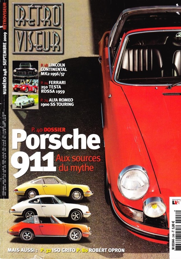 Article de presse du magazine rétroviseur septembre 2009