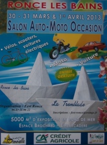 Salon de l'auto à Ronce-les Bains - 1er Week-end d'avril