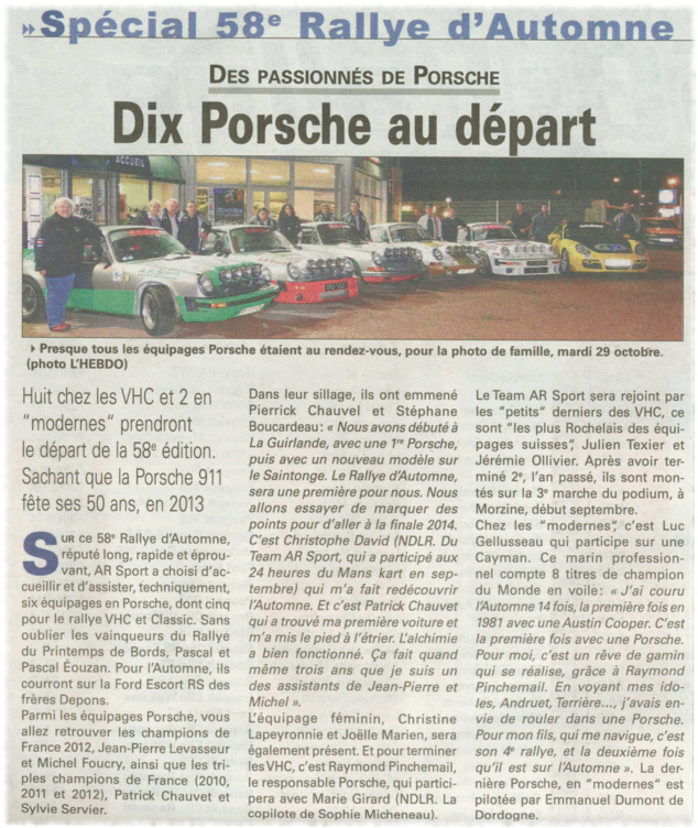 L'Hebdo de Charente-Maritime du Jeudi 7 Novembre 2013 - numéro 838