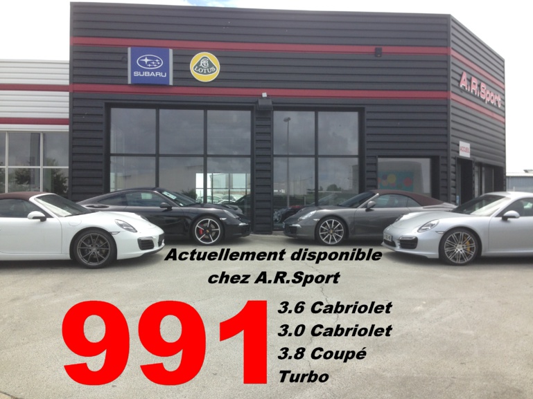 991 en stock chez A.R.Sport!