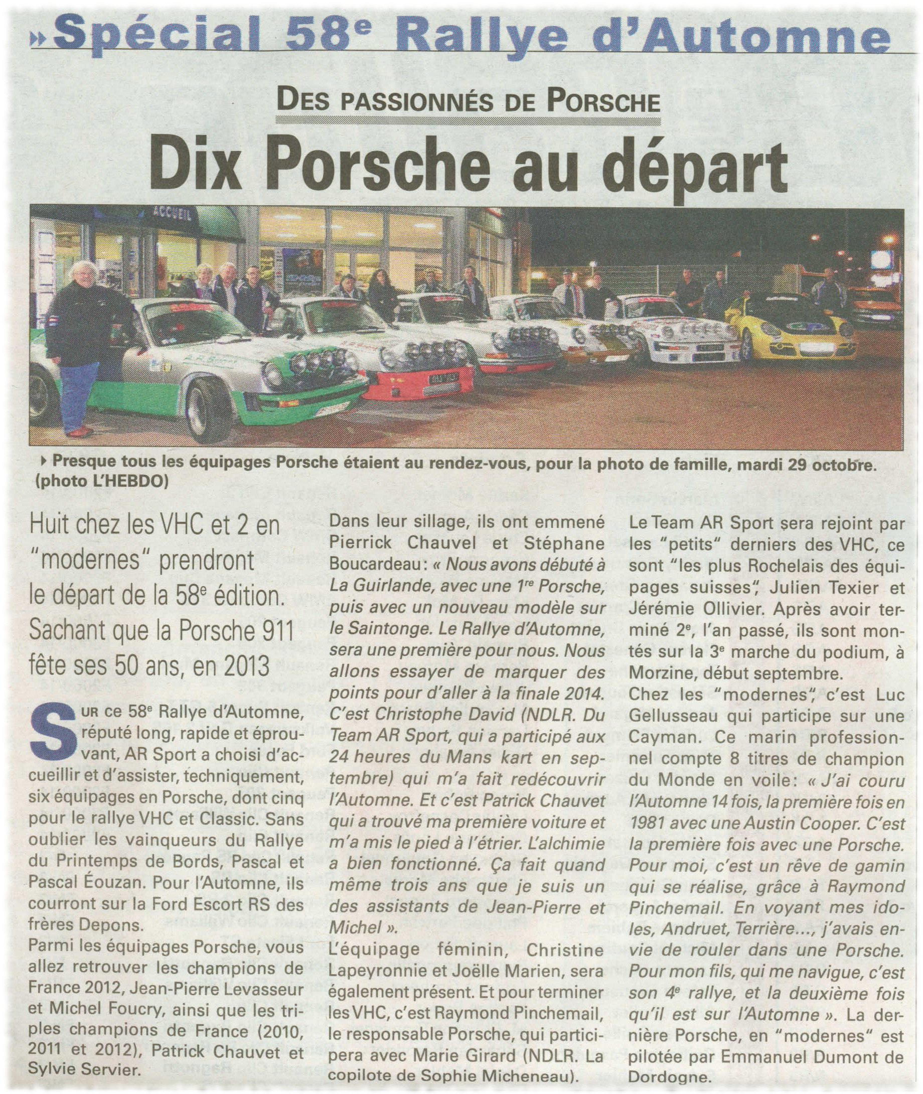 L'Hebdo de Charente-Maritime du Jeudi 7 Novembre 2013 - numéro 838