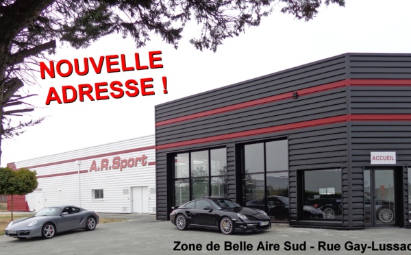 <center><b>NOUVELLE ADRESSE !</b></center>