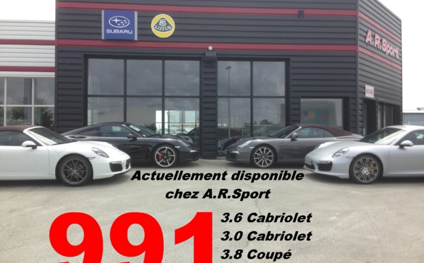 991 en stock chez A.R.Sport!