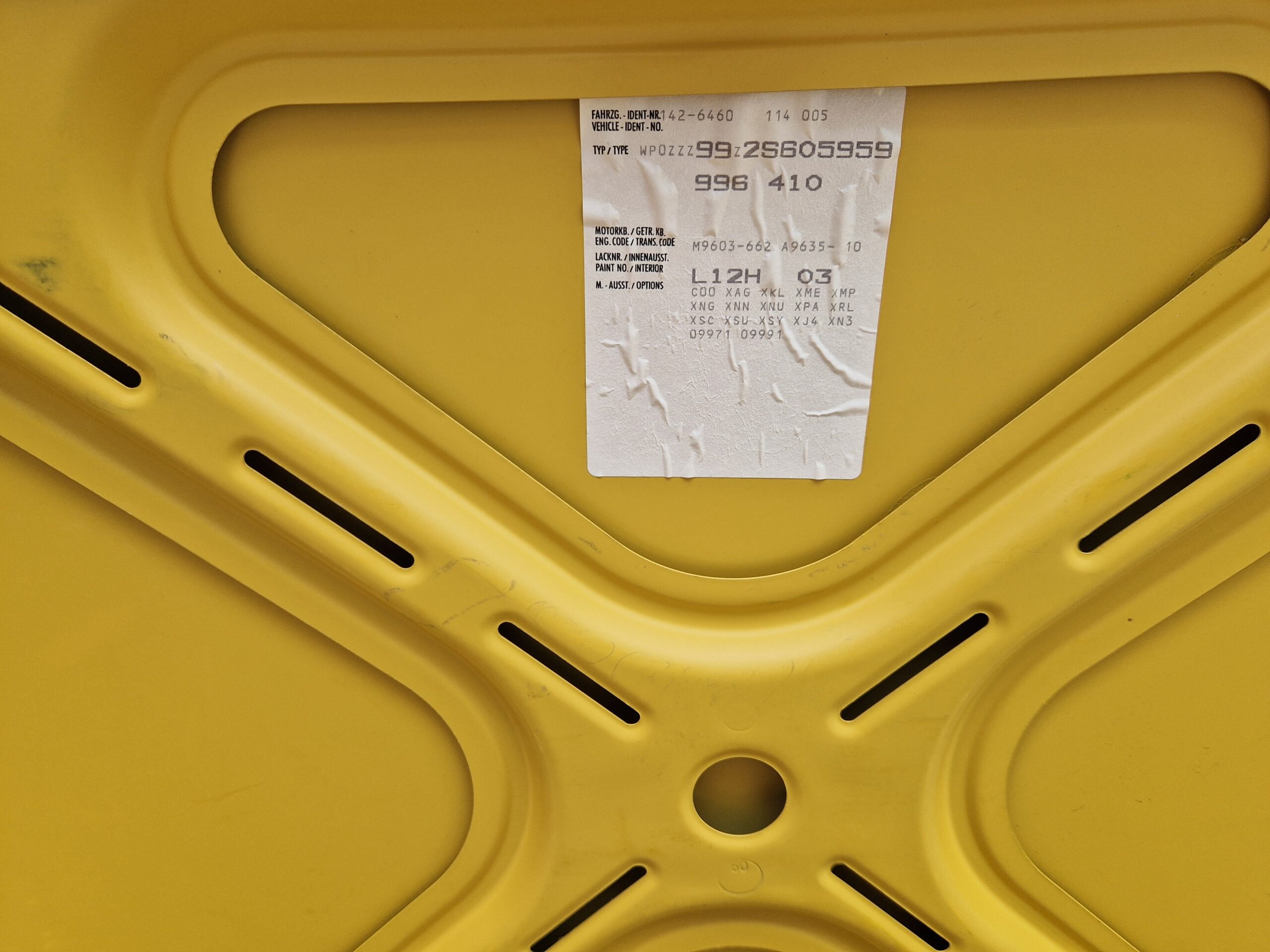 PORSCHE 996 CARRERA 4 3.6 TIPTRONIC KIT GT3 – Image 31